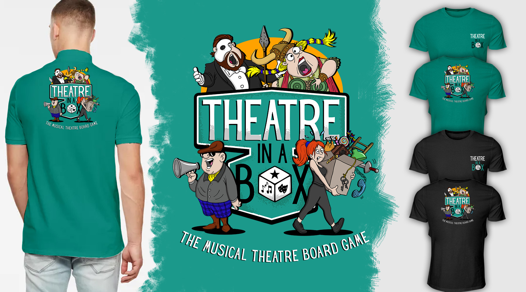 Diseño de Camiseta por Falih A para Theatre In A Box Pty Ltd | Diseño #26472608
