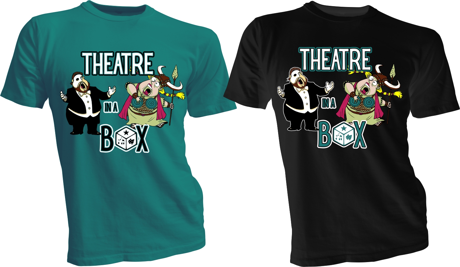 T-shirt Design by bacujkov for Theatre In A Box Pty Ltd | Design #26389190