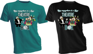 Theatre in a Box corporate and social wear | T-Shirt-Design von bacujkov