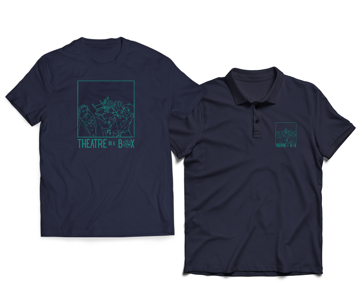 Design de T-shirt par Luniere Designs pour Theatre In A Box Pty Ltd | Design #26422131