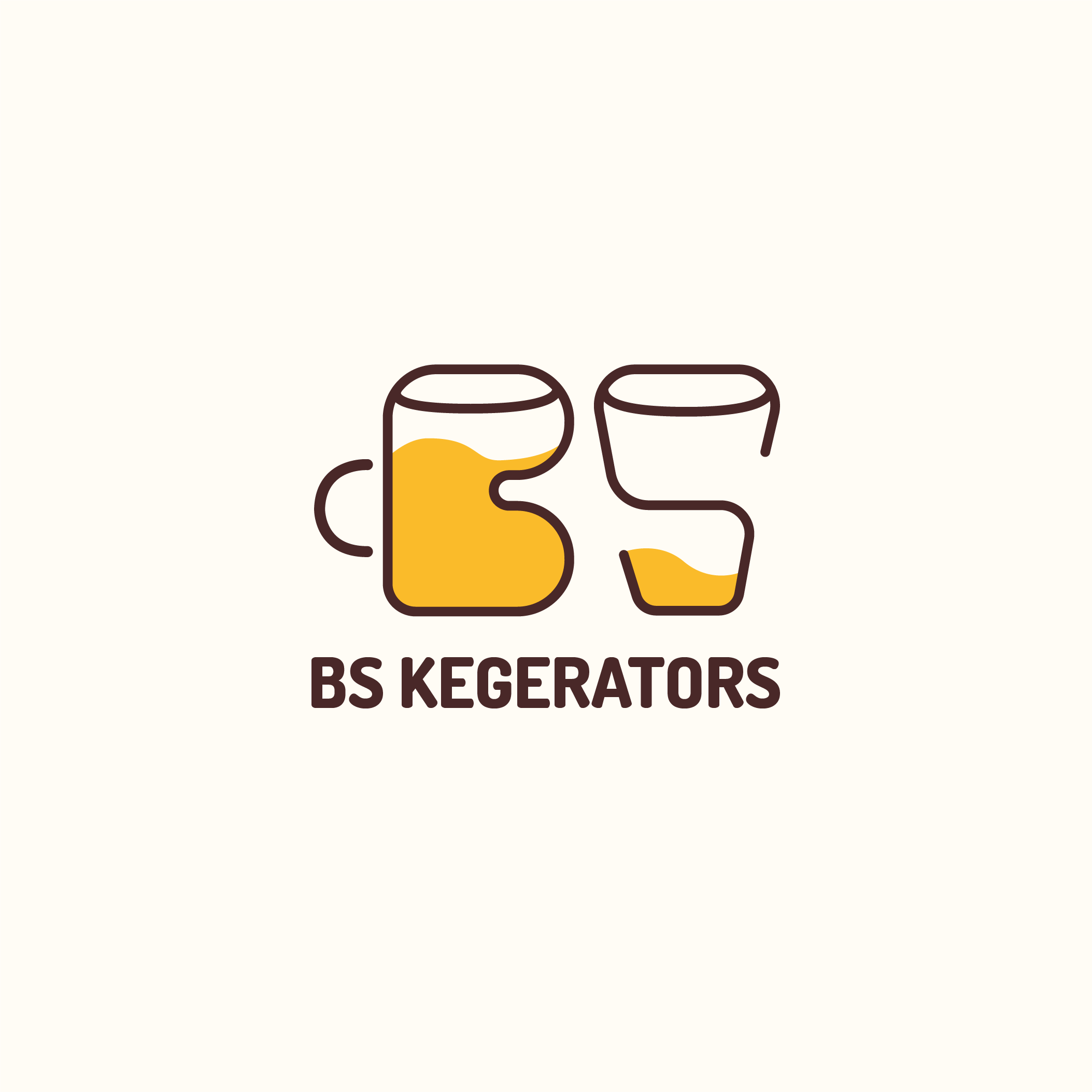 Logo Design by Adnan Ahammed 2 for BS Custom Kegerators  | Design #26381199