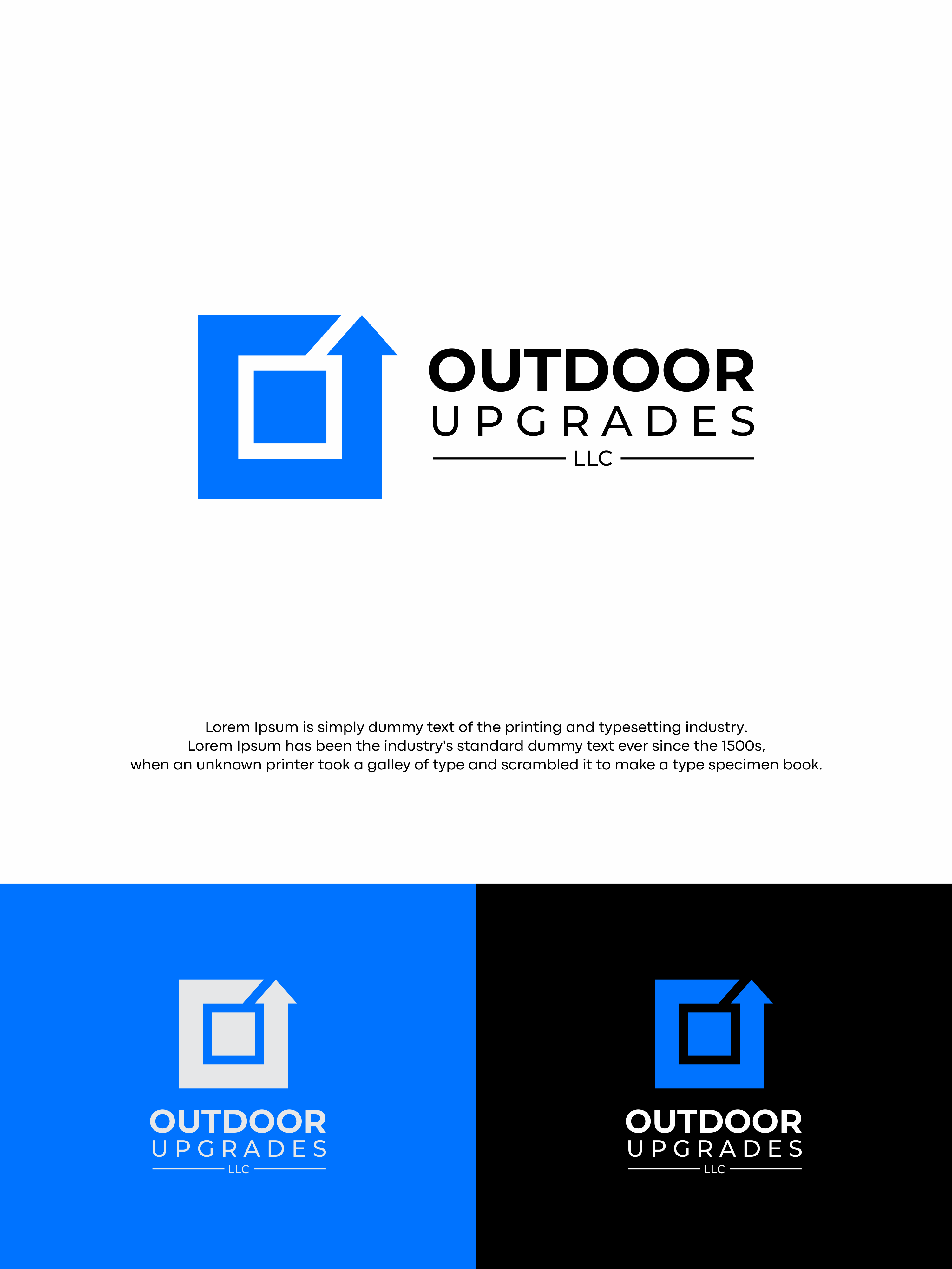 Logo Design by soriyeee for Outdoor Upgrades | Design #26419639