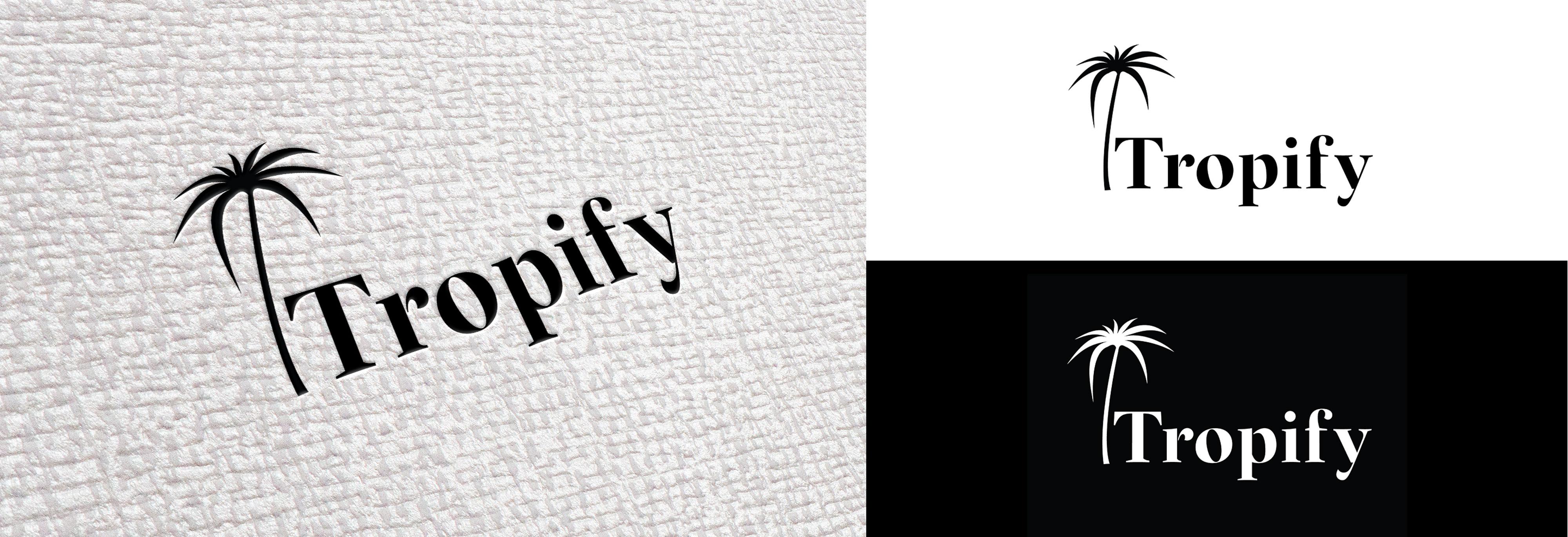 Logo Design by HAMDIYA for Tropify | Design #26410223