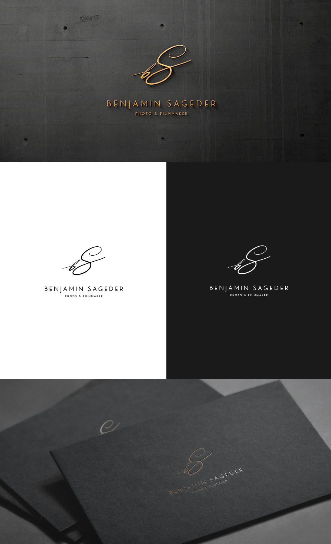 Logo Design by GLDesigns for Benjamin Sageder | Design: #26386732