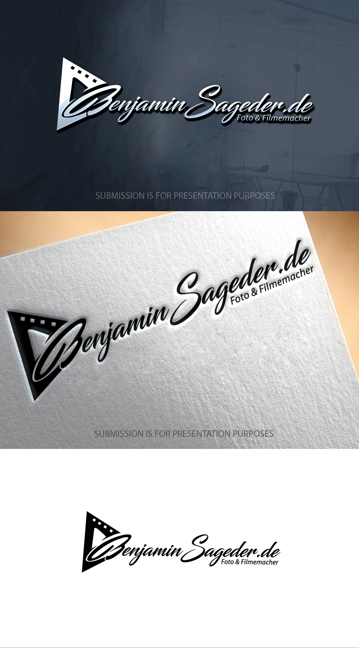 Logo-Design von graphicevolution für Benjamin Sageder | Design #26385337