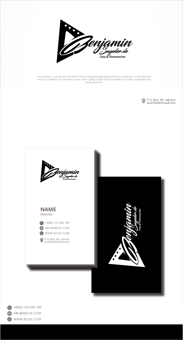 Logo Design by graphicevolution for Benjamin Sageder | Design #26385384