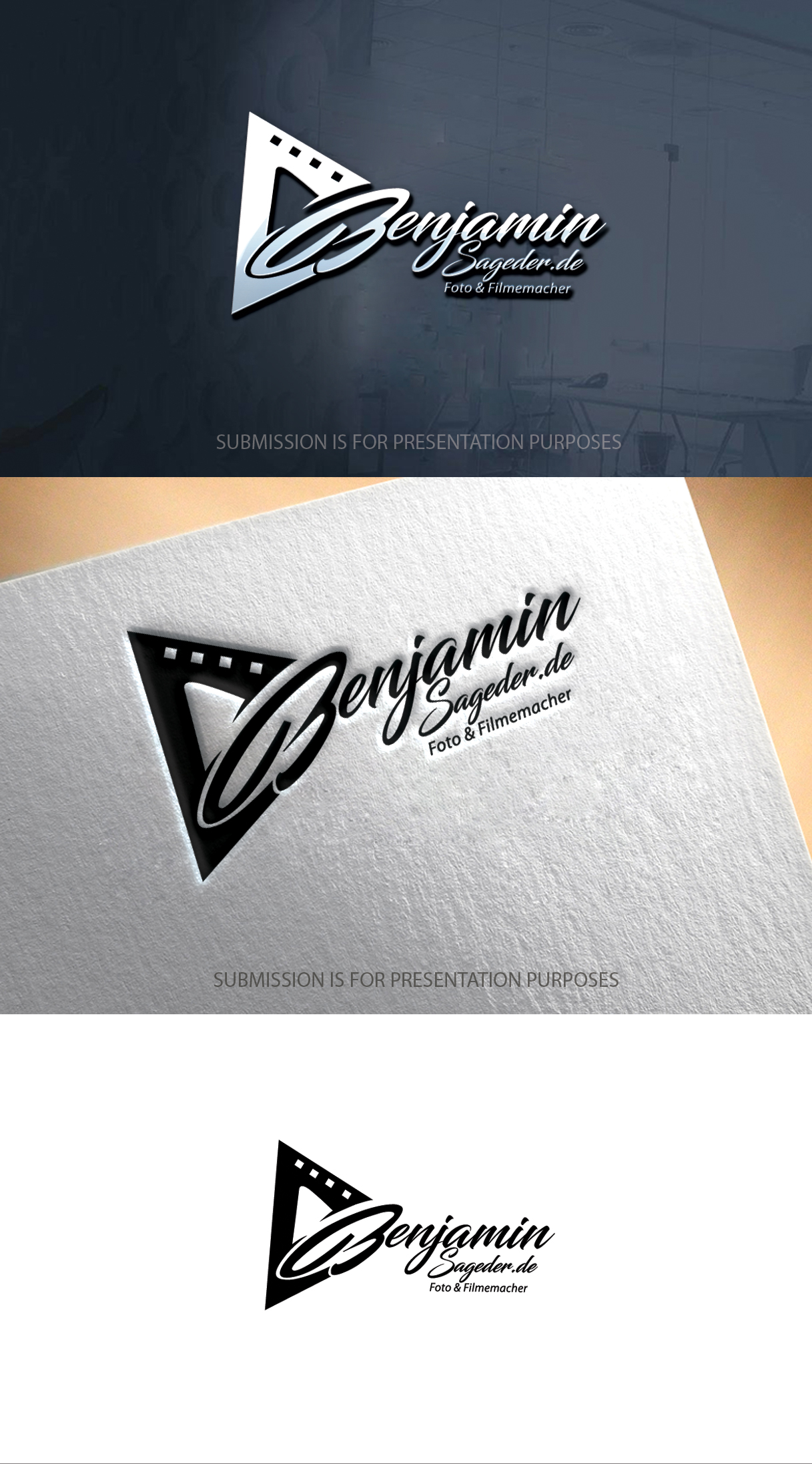 Logo-Design von graphicevolution für Benjamin Sageder | Design #26385385