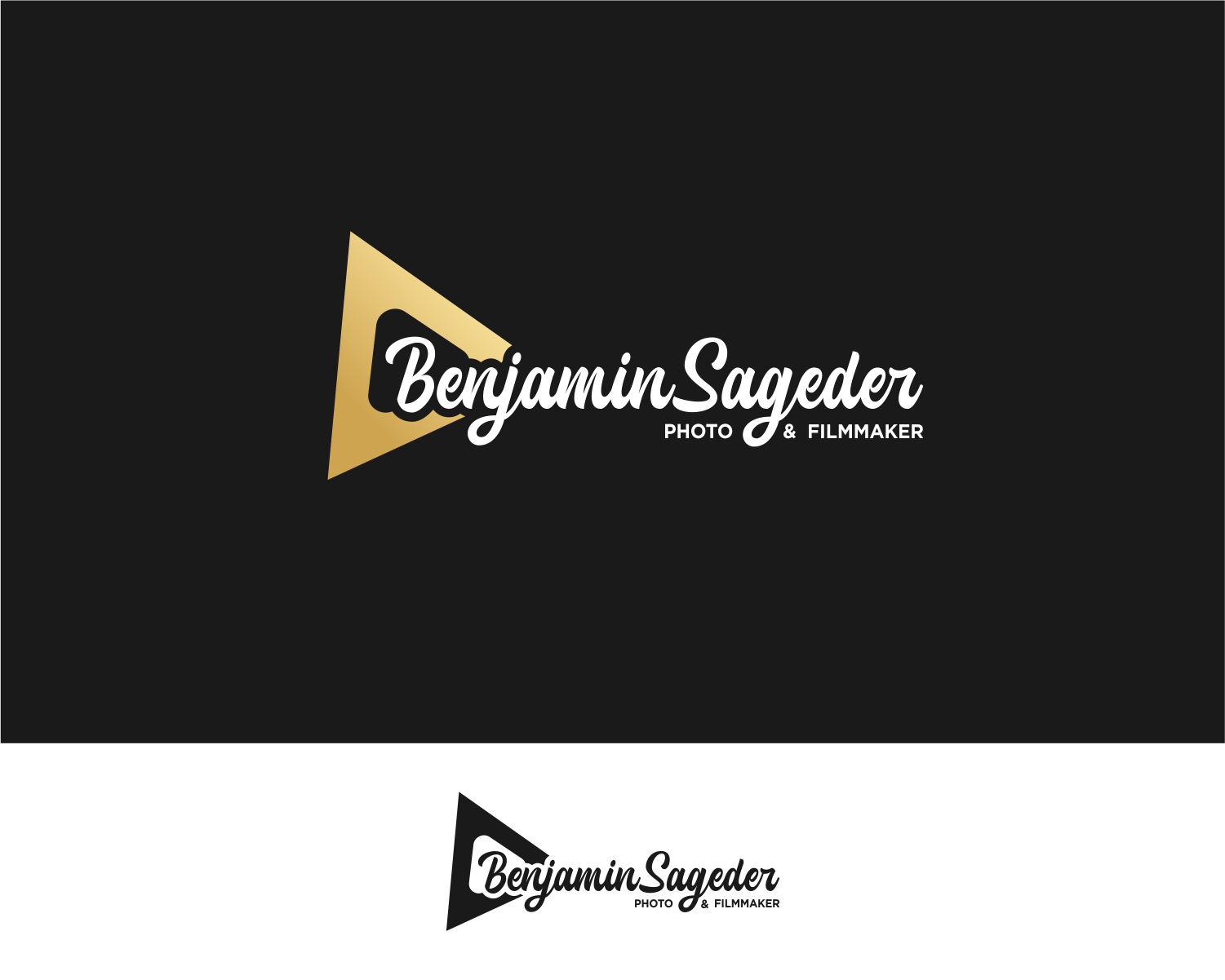 Logo Design by Rusmin Gustamin for Benjamin Sageder | Design #26395936