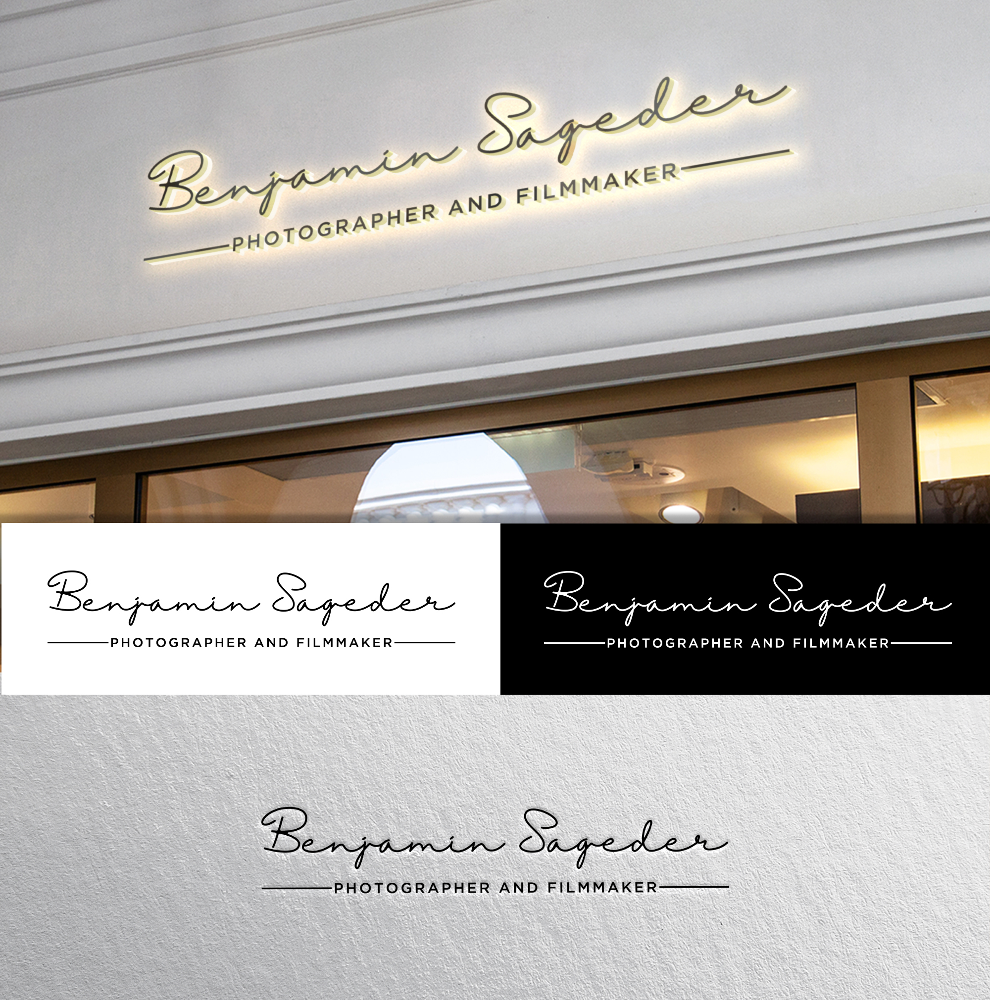 Design de Logo par Natalie Eric pour Benjamin Sageder | Design #26404425