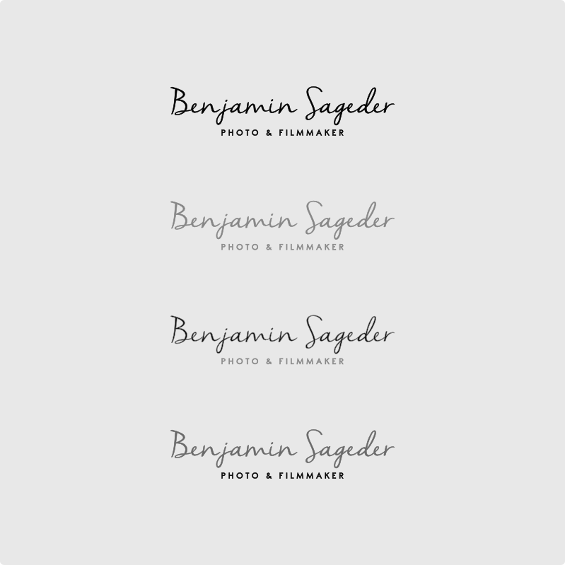 Diseño de Logo por MulamboDesign para Benjamin Sageder | Diseño #26387298