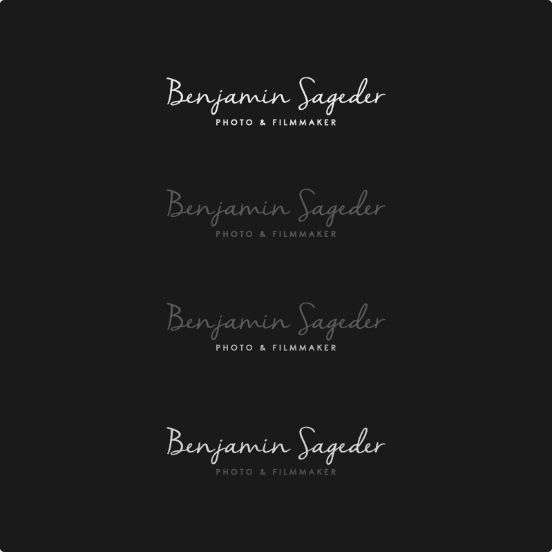 Logo Design by MulamboDesign for Benjamin Sageder | Design #26387301