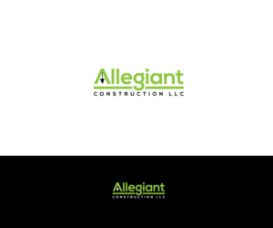 Allegiant Construction LLC | Logo Design by Ochieng