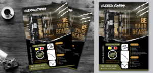 GUERILLA COMPANY - GYM EQUIPMENT FLYER NEEDED! | Flyer Design by TSU Creations