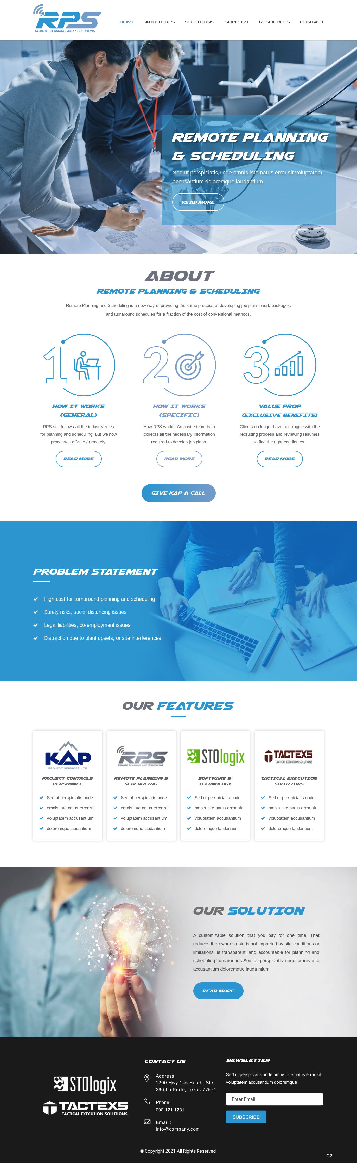 Web Design by pb for KAP Project Services | Design #26386447