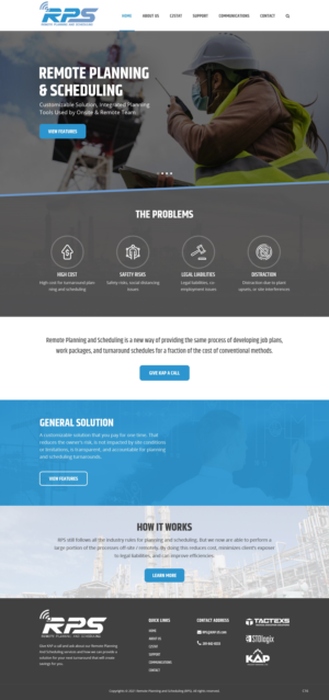 Web Design by pb for KAP Project Services | Design: #26386448