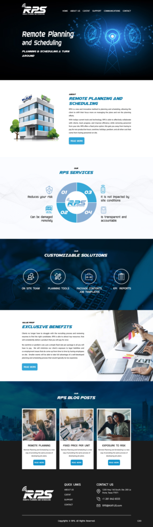 Web Design by pb for KAP Project Services | Design: #26386449