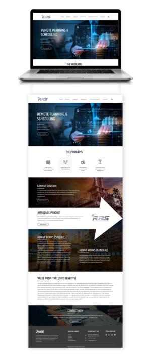 Diseño Web por Adeel Rahman para KAP Project Services | Diseño: #26390857