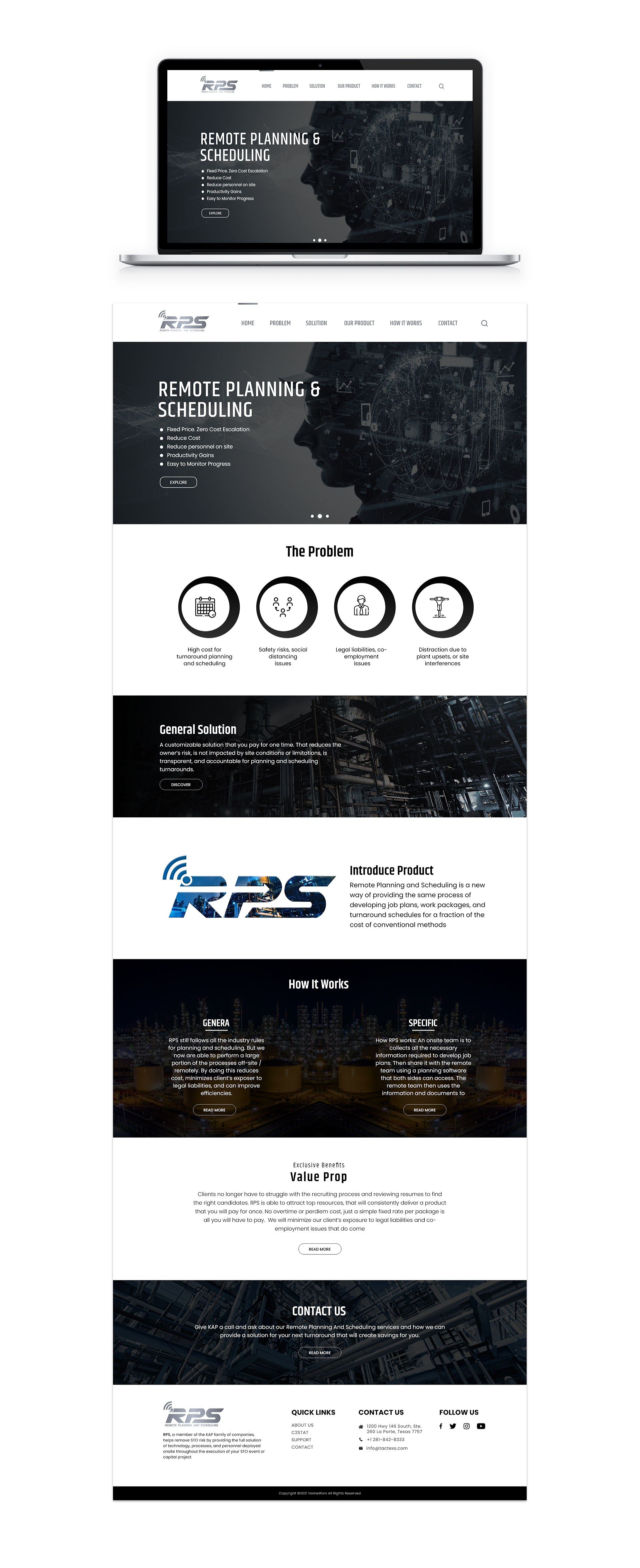 Web Design by Adeel Rahman for KAP Project Services | Design #26391742