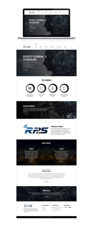 Web Design by Adeel Rahman for KAP Project Services | Design #26391742