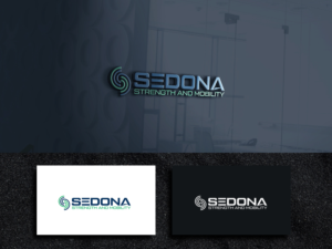 Sedona Strength and Mobility   move better feel better | Logo Design by ArtSamurai
