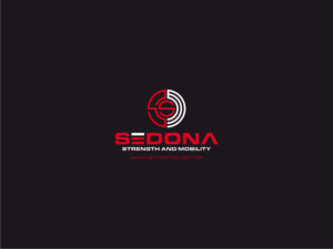 Sedona Strength and Mobility   move better feel better | Logo Design by Atvento Graphics