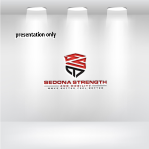 Sedona Strength and Mobility   move better feel better | Logo Design by uitaki