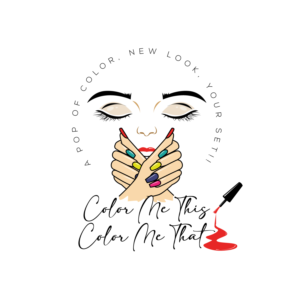 Color Me This, Color Me That. A Pop Of Color, New Look, Your Set!! | Logo Design by geni
