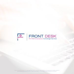 Front Desk LLC  "An administrative concierge service" | Logo Design by ds | designstructure