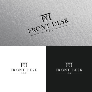 Front Desk LLC  "An administrative concierge service" | Logo Design by Iris 3