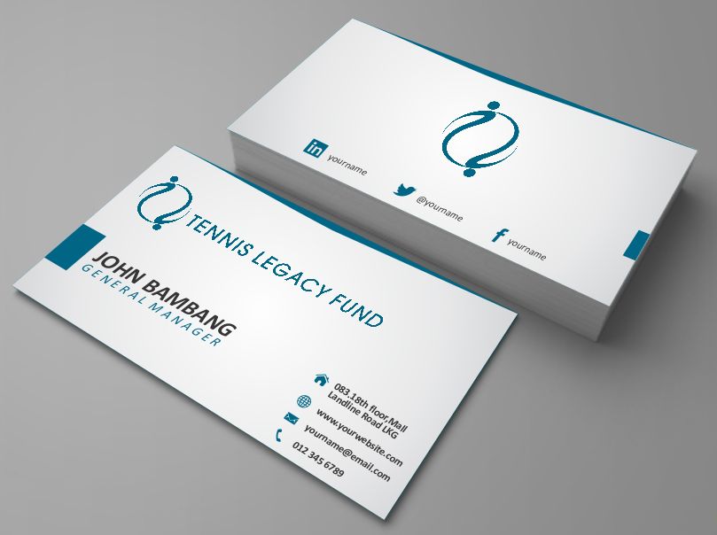 Business Card Design by AwsomeD for US Tennis Congress | Design #3058424