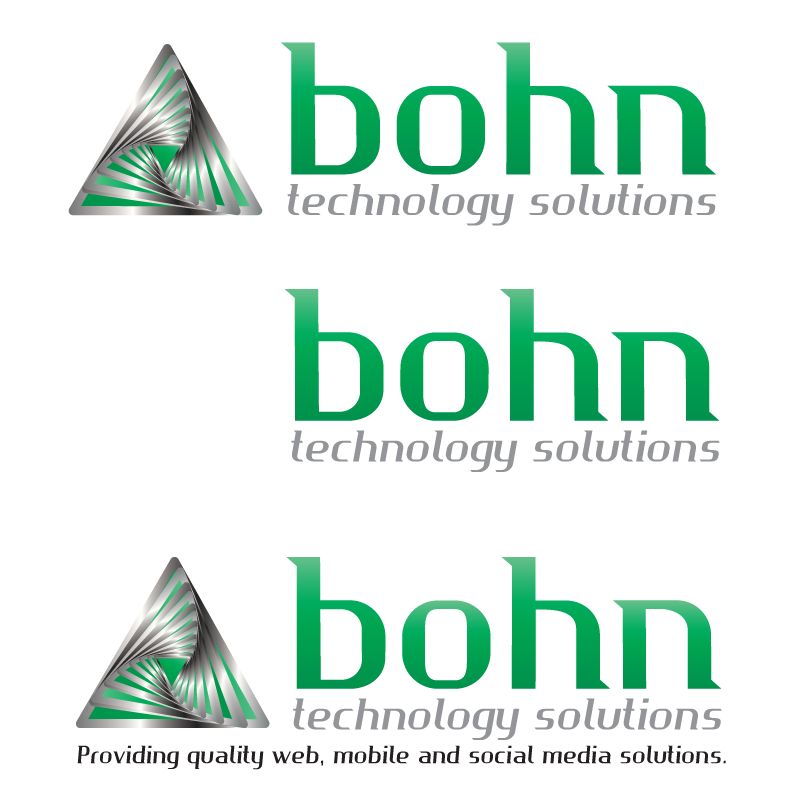 Diseño de Logo por NewYorkFX para Bohn Technology Solutions | Diseño #739143