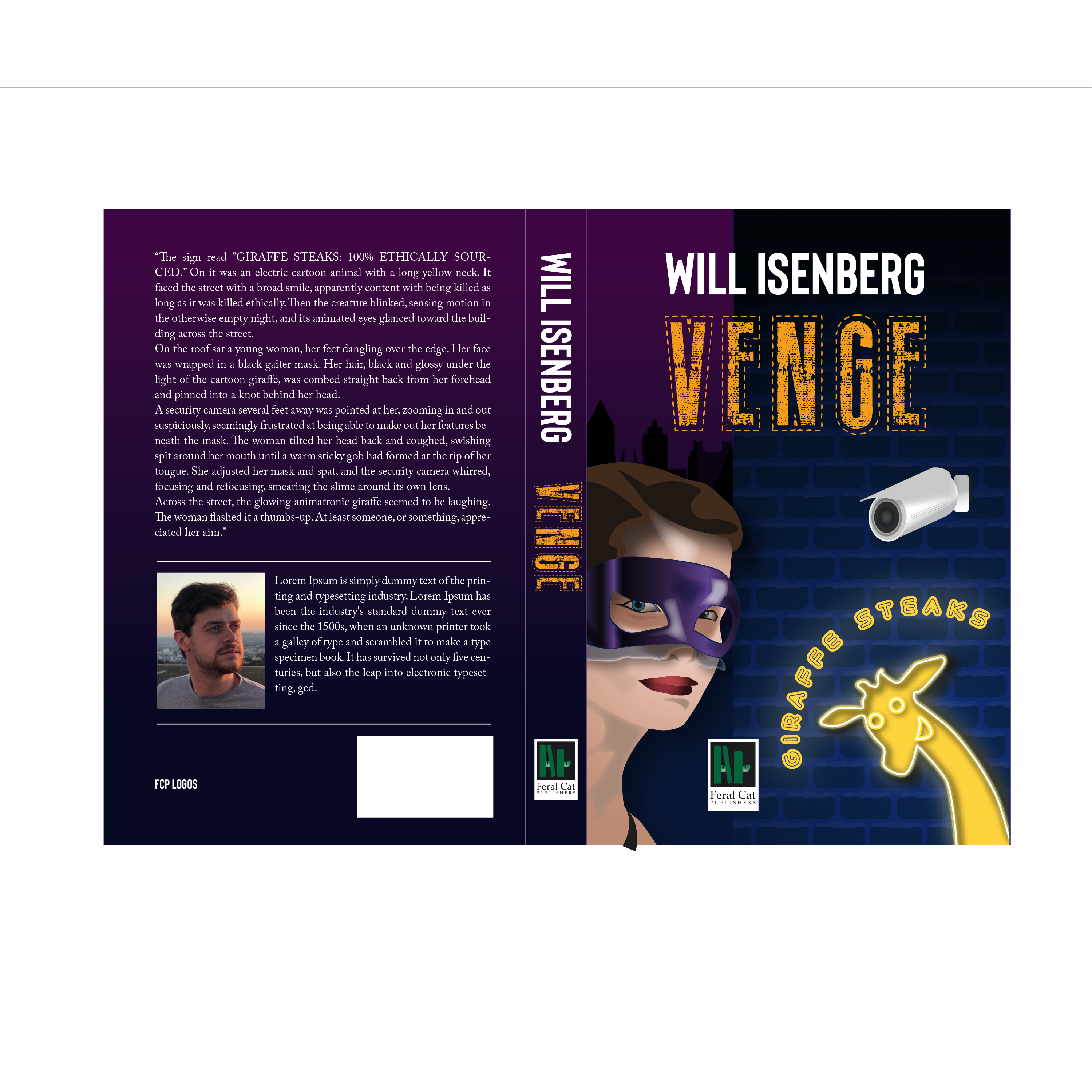 Book Cover Design by alberto 11 for Feral Cat Publishers | Design #26418276