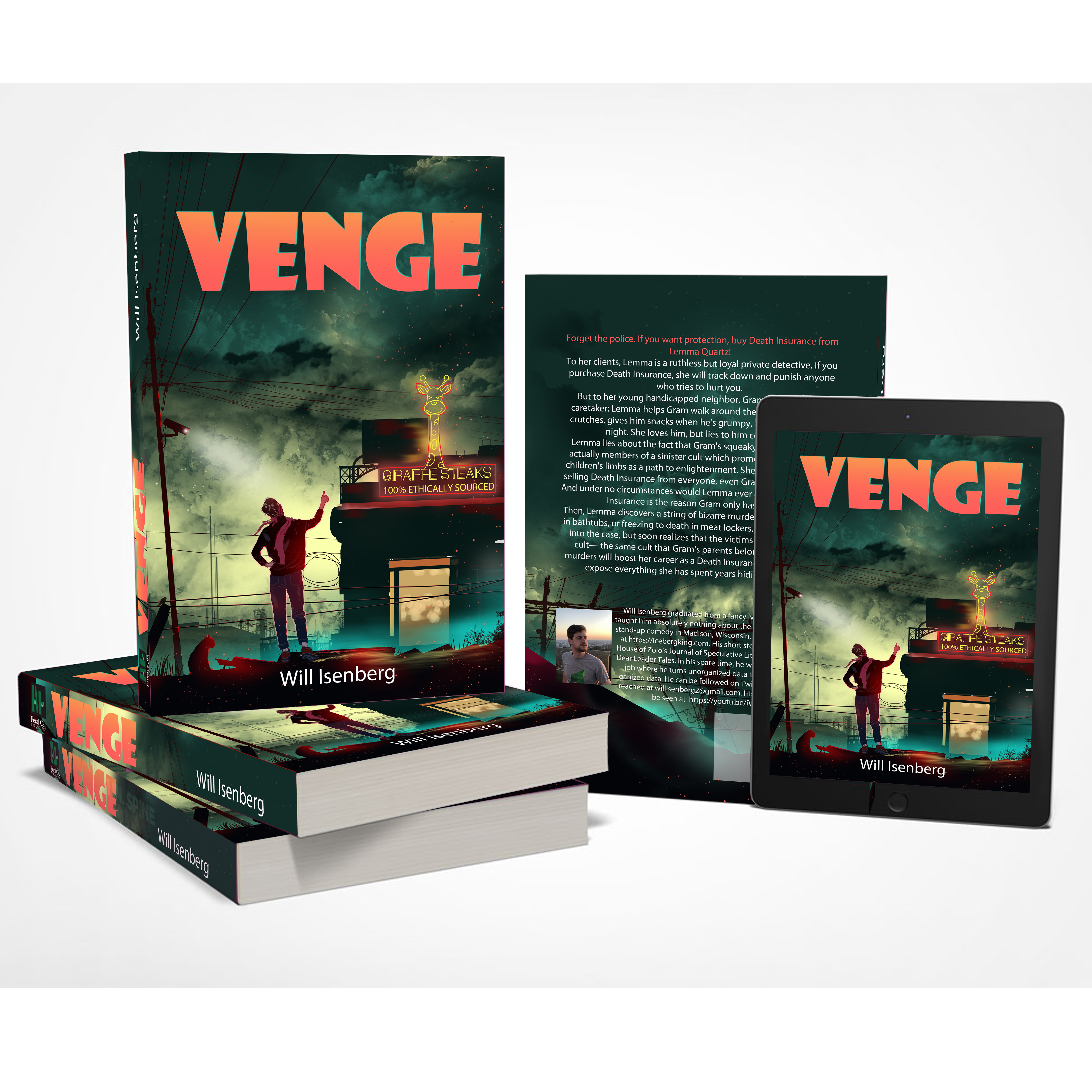 Book Cover Design by Nuha Notion for Feral Cat Publishers | Design #26409997