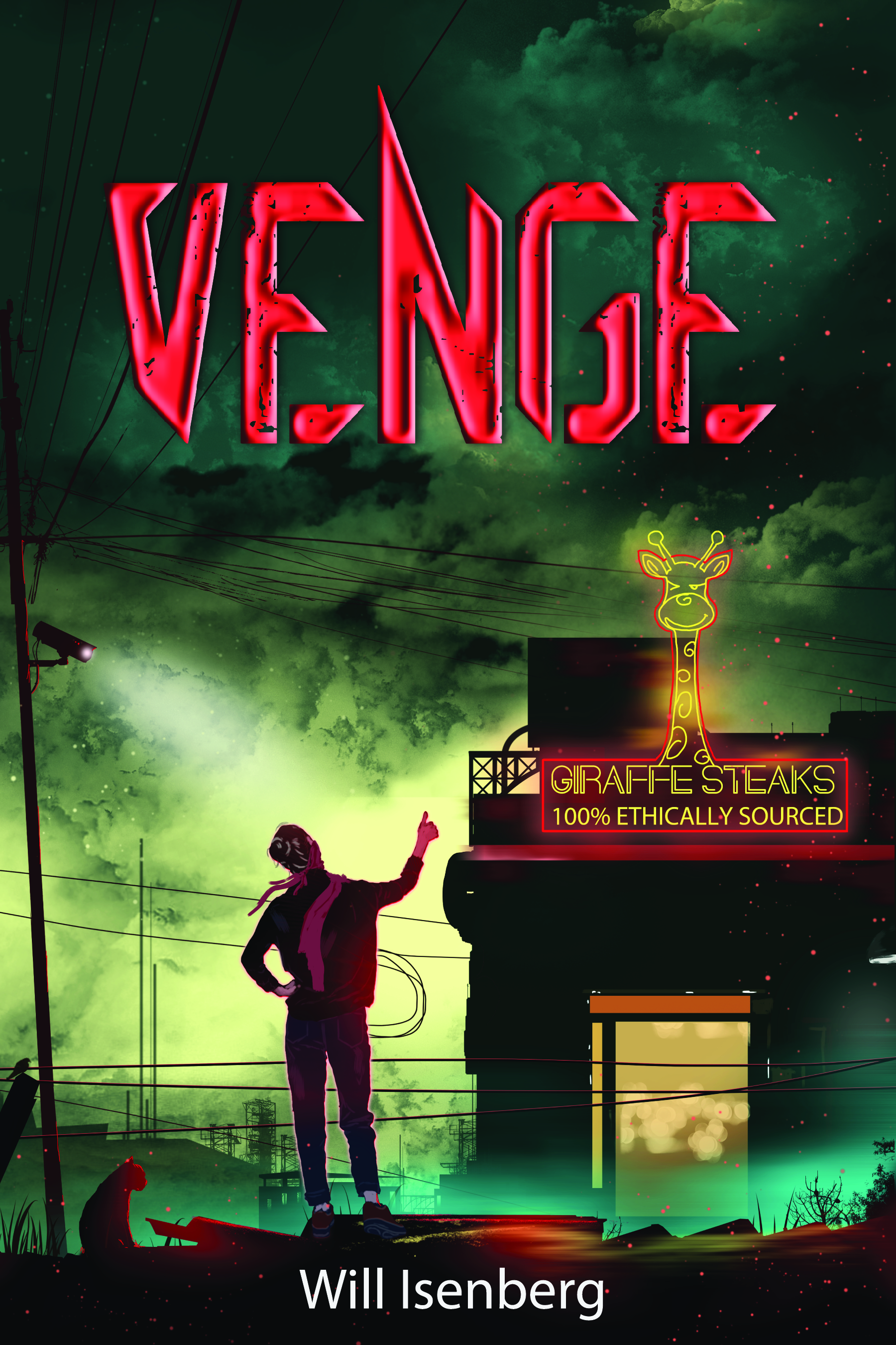 Diseño de portada de libro por Nuha Notion para Feral Cat Publishers | Diseño #26505672