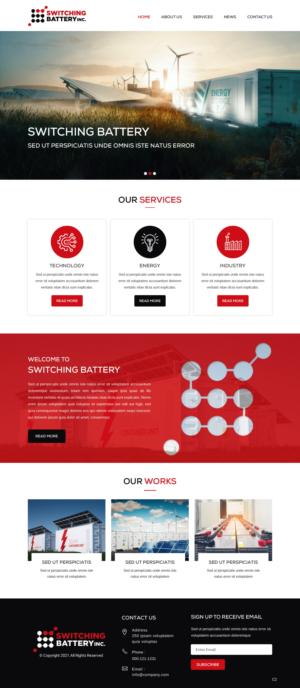 Web Design by pb for this project | Design: #26386464
