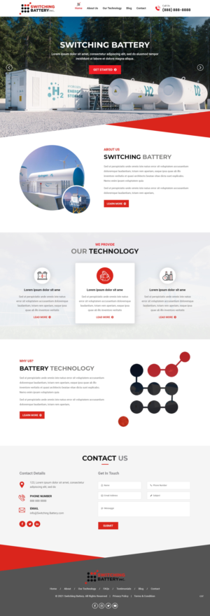 Web Design by pb for this project | Design: #26386466