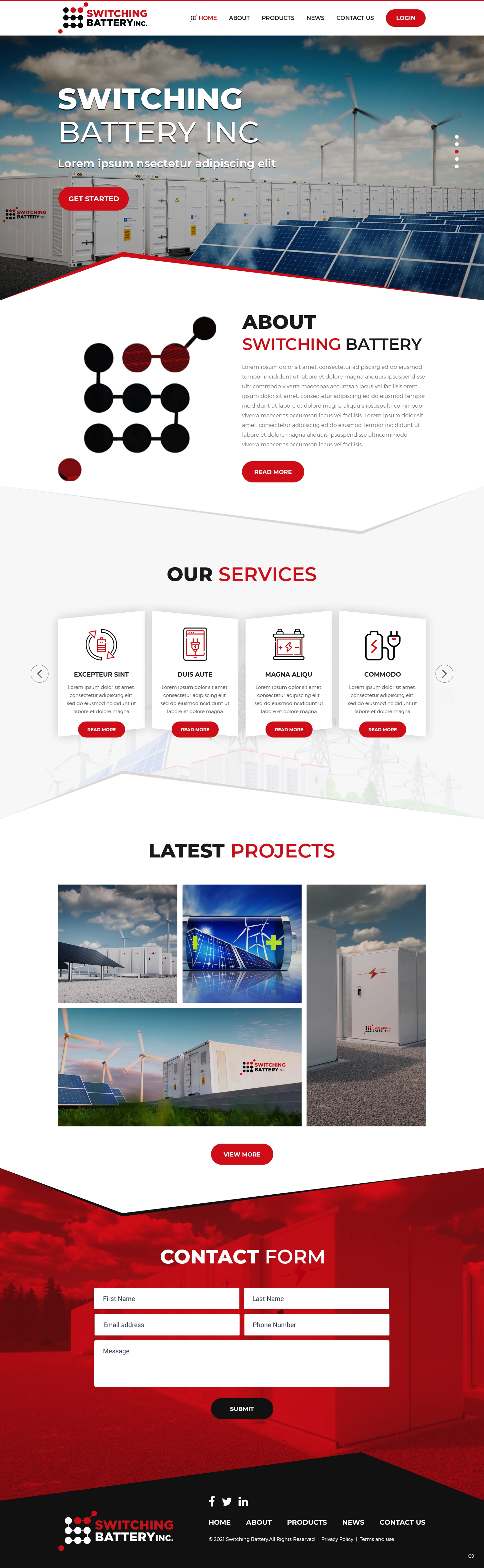 Web Design by pb for this project | Design #26386467