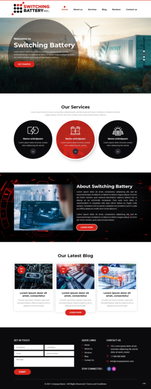 Web Design by pb for this project | Design: #26386472