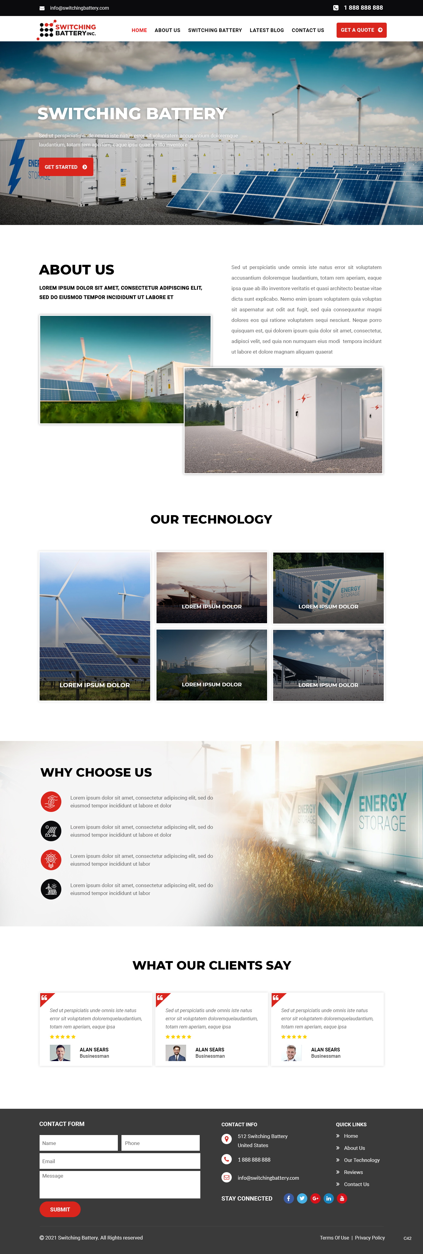 Web Design by pb for this project | Design #26386474