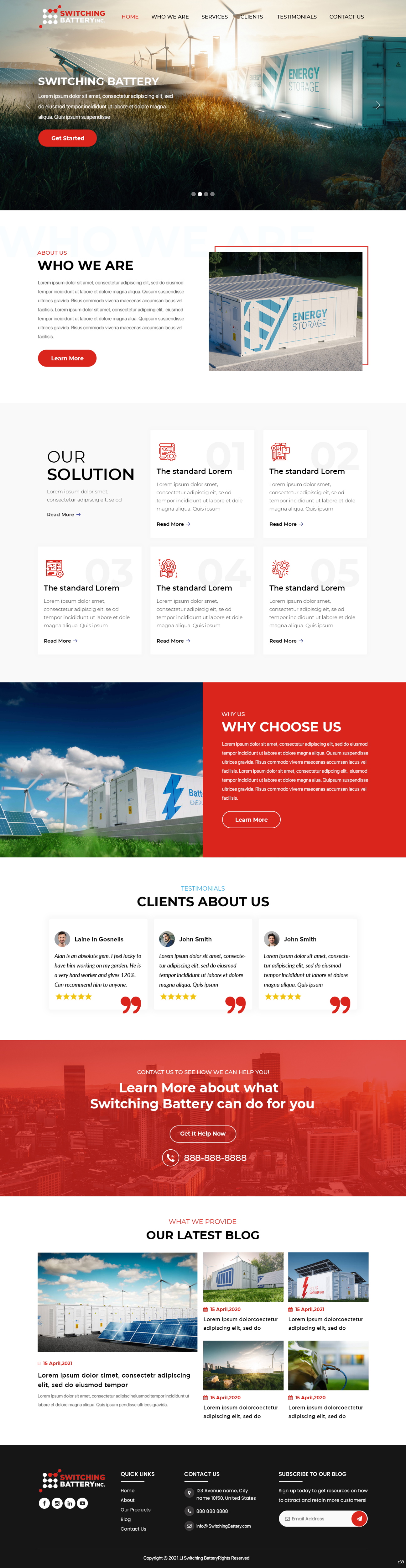 Web Design by pb for this project | Design #26386475