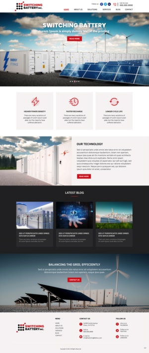 Web Design by pb for this project | Design: #26386478