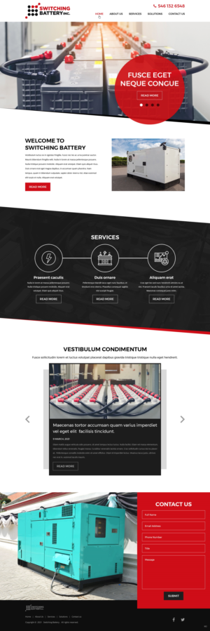 Web Design by pb for this project | Design: #26386479
