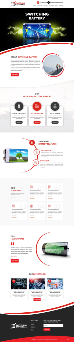Web Design by pb for this project | Design: #26391915