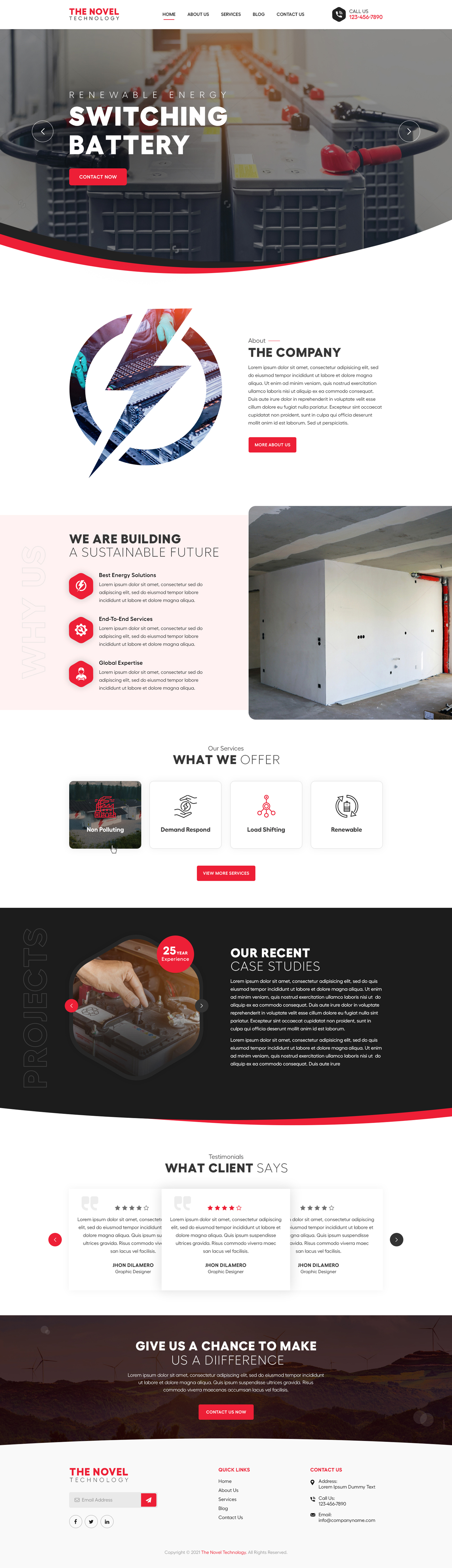 Web Design by sai.designer87 for this project | Design #26391310