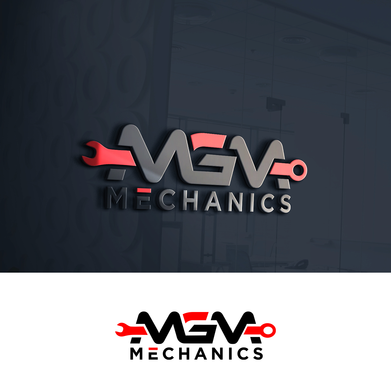 Logo Design by megamen for MGM mechanics and services PTY LTD | Design #26387875