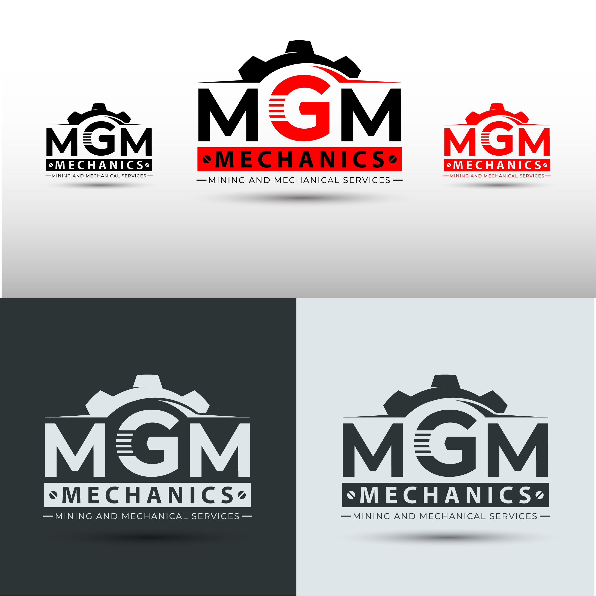 Logo Design by owlandcatdesign for MGM mechanics and services PTY LTD | Design #26389324