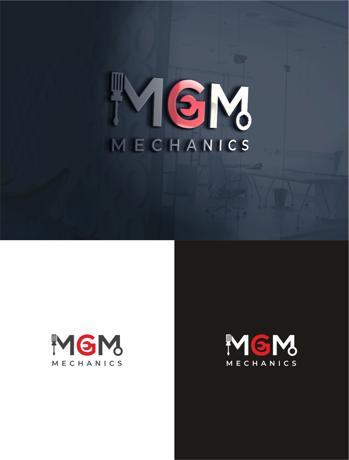 Logo-Design von Dave Paresh für MGM mechanics and services PTY LTD | Design #26387509