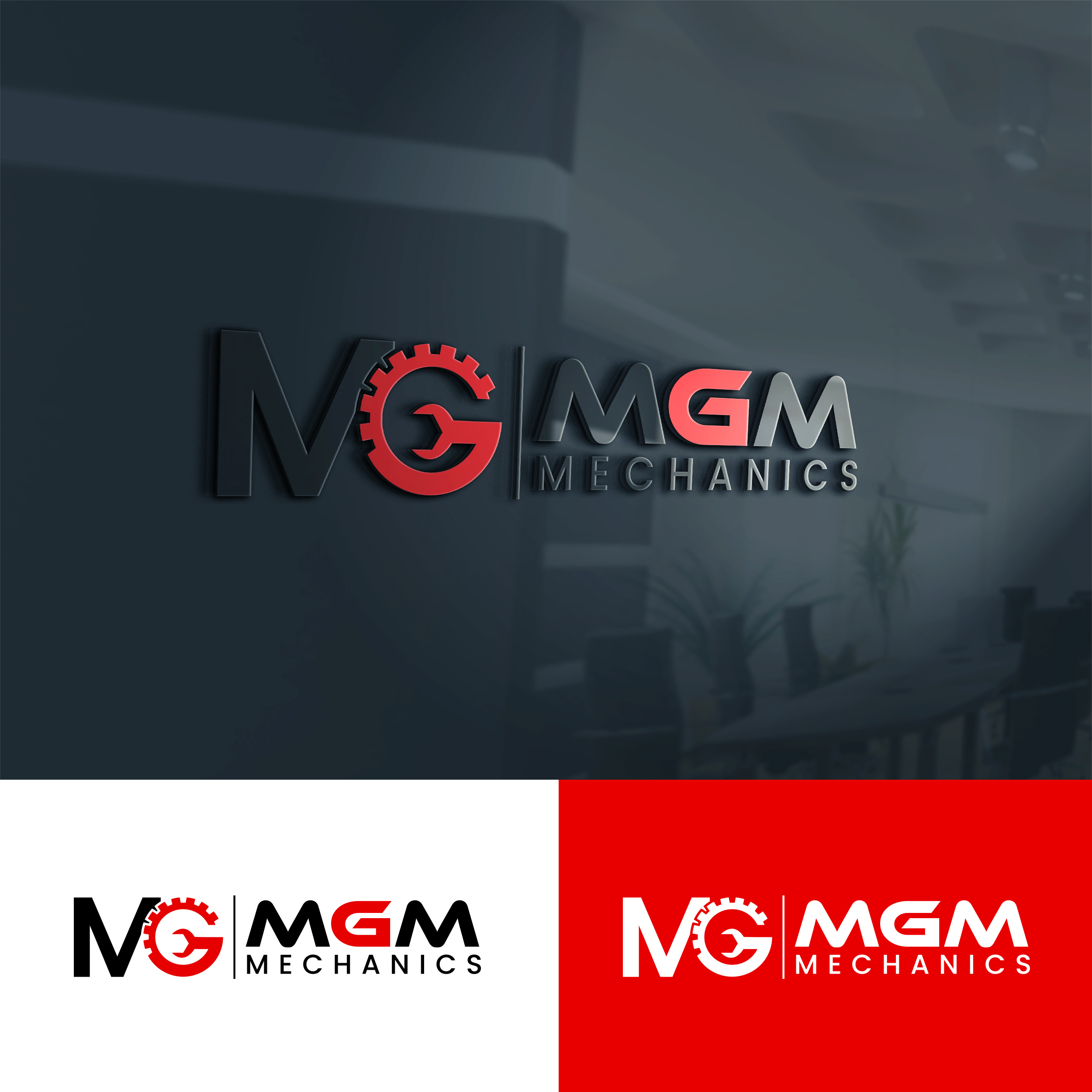Logo Design by MD Aminul Islam for MGM mechanics and services PTY LTD | Design #26386320