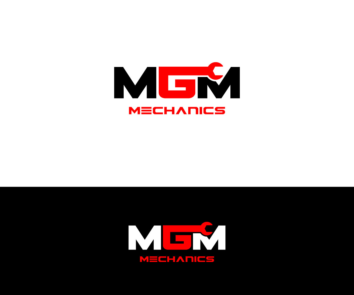 Logo Design by flora.c design for MGM mechanics and services PTY LTD | Design #26386814