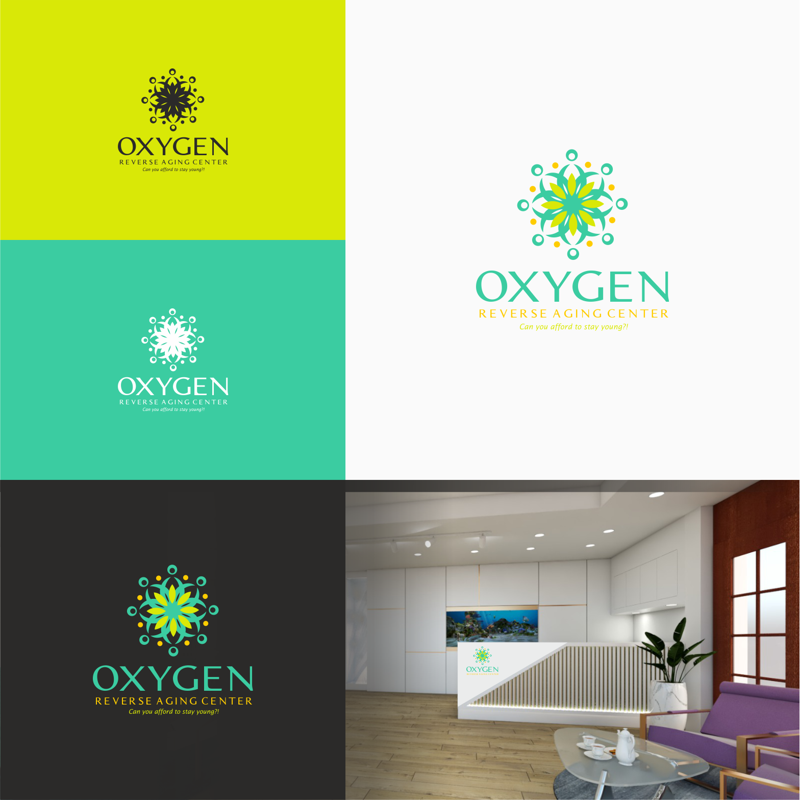 Logo Design by Sibyle for Oxygen therapy center GmbH | Design #26394258
